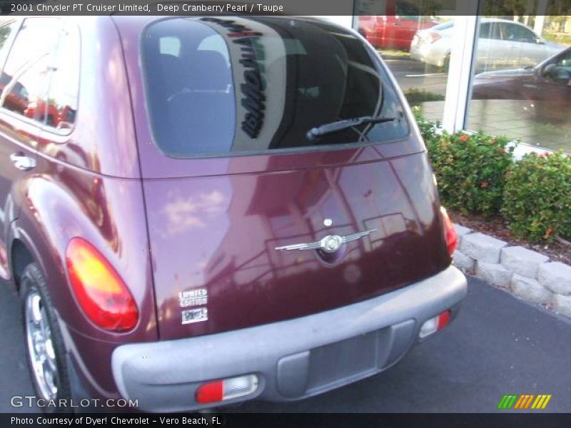 Deep Cranberry Pearl / Taupe 2001 Chrysler PT Cruiser Limited
