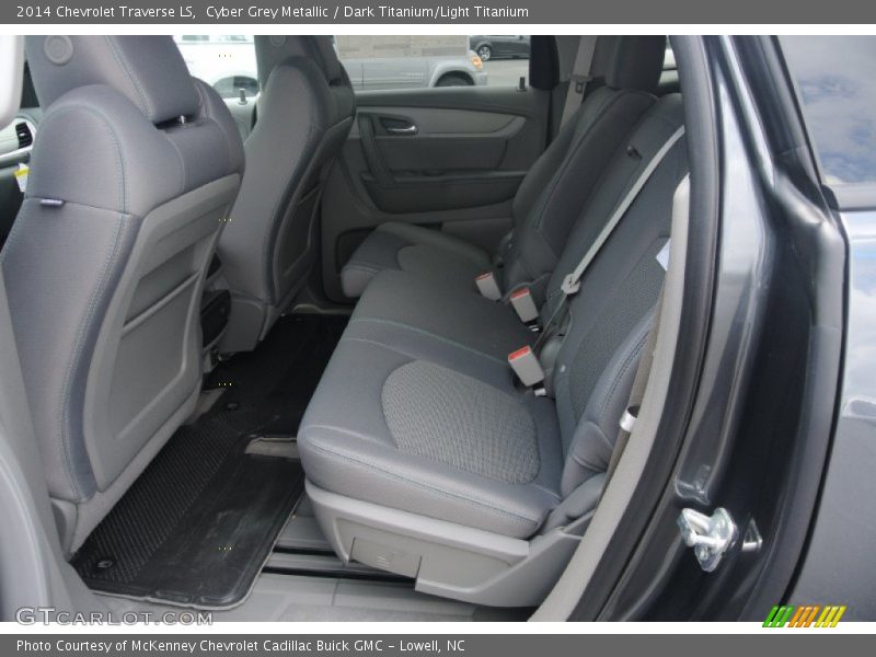 Rear Seat of 2014 Traverse LS