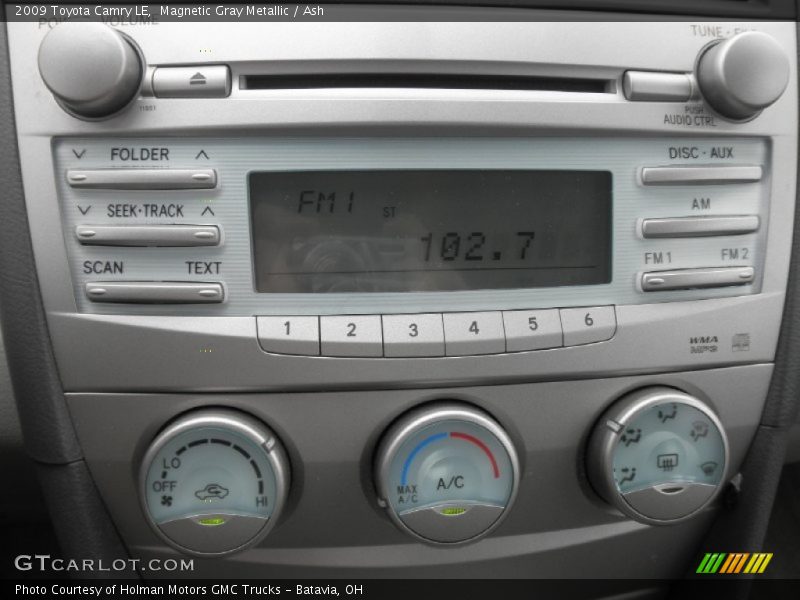 Magnetic Gray Metallic / Ash 2009 Toyota Camry LE