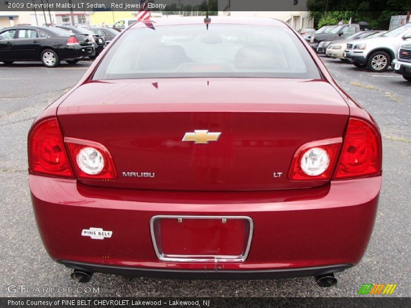 Red Jewel / Ebony 2009 Chevrolet Malibu LT Sedan