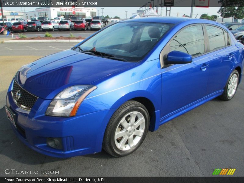 Blue Metallic / Charcoal 2010 Nissan Sentra 2.0 SR