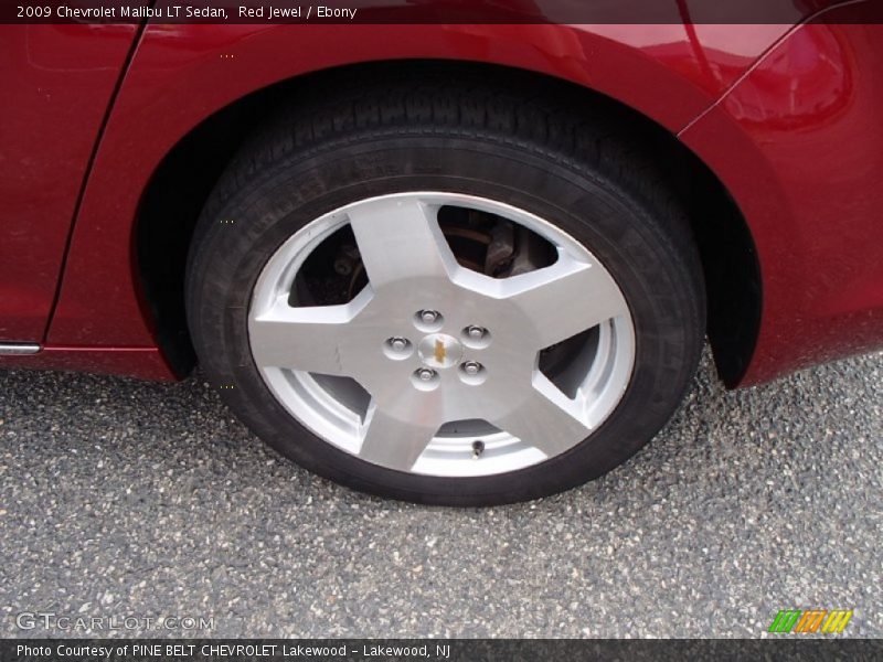 Red Jewel / Ebony 2009 Chevrolet Malibu LT Sedan
