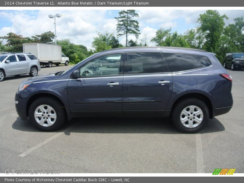  2014 Traverse LS Atlantis Blue Metallic