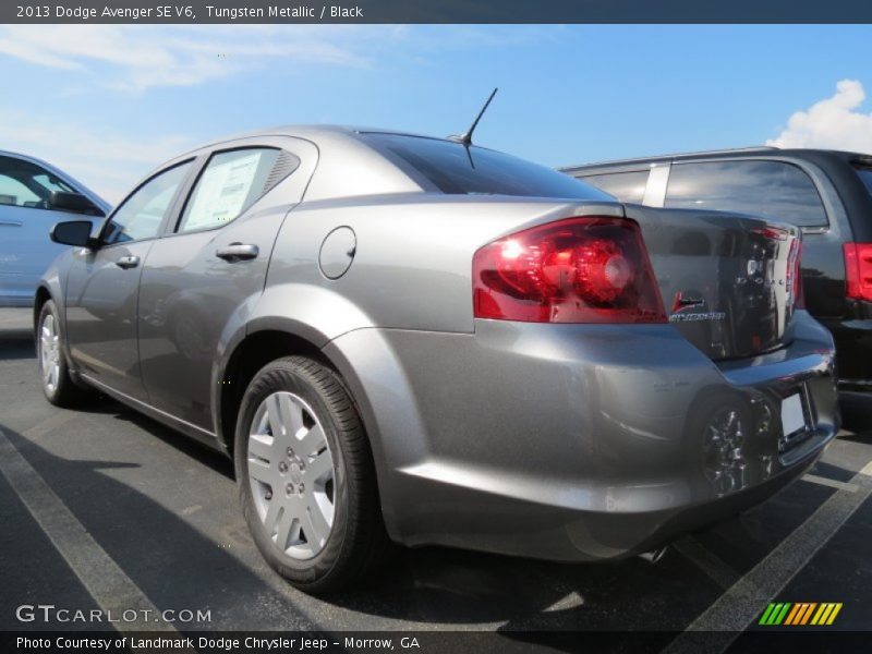 Tungsten Metallic / Black 2013 Dodge Avenger SE V6