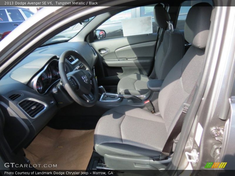 Tungsten Metallic / Black 2013 Dodge Avenger SE V6