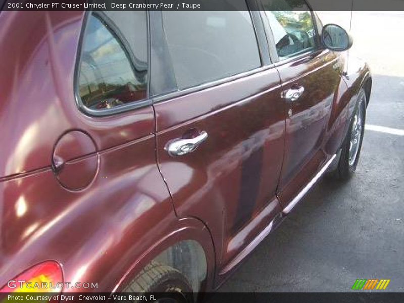 Deep Cranberry Pearl / Taupe 2001 Chrysler PT Cruiser Limited