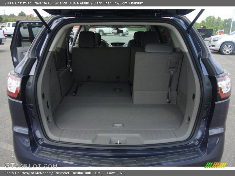 Atlantis Blue Metallic / Dark Titanium/Light Titanium 2014 Chevrolet Traverse LS