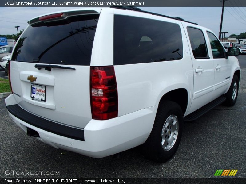 Summit White / Light Cashmere/Dark Cashmere 2013 Chevrolet Suburban LT