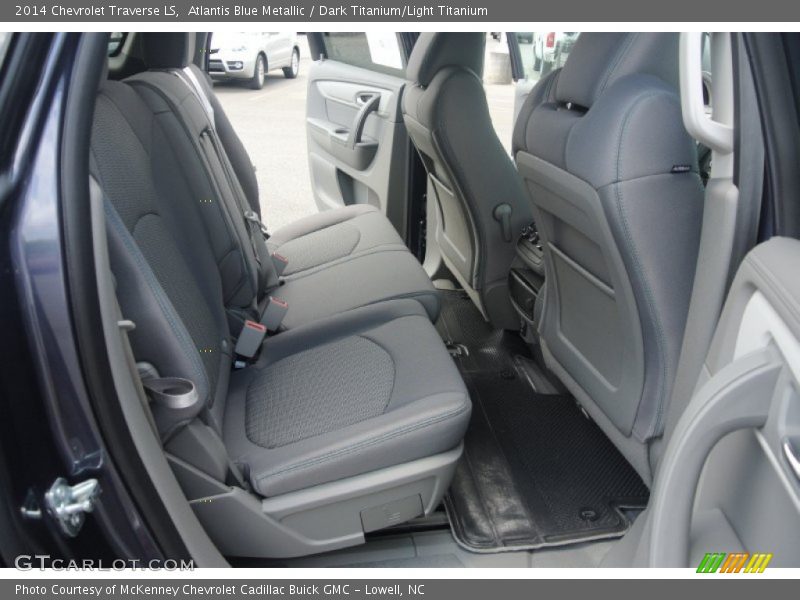 Atlantis Blue Metallic / Dark Titanium/Light Titanium 2014 Chevrolet Traverse LS