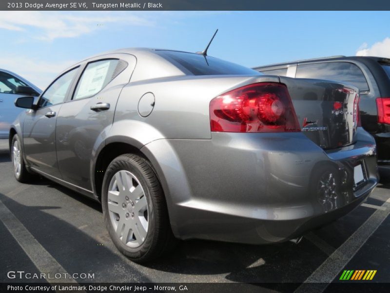 Tungsten Metallic / Black 2013 Dodge Avenger SE V6