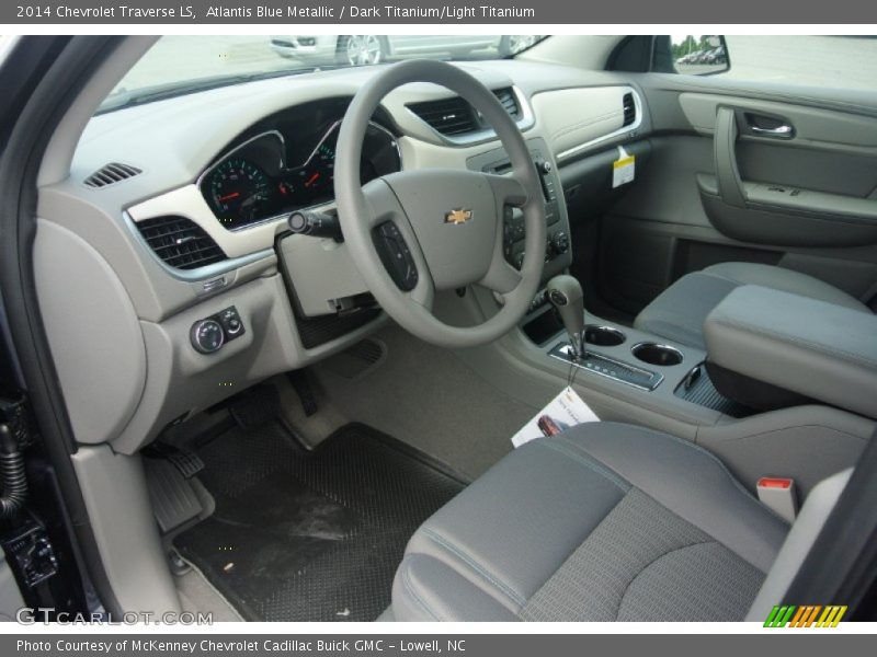 Dark Titanium/Light Titanium Interior - 2014 Traverse LS 
