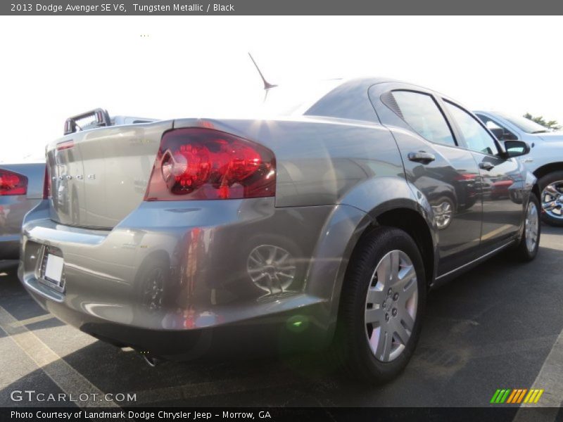 Tungsten Metallic / Black 2013 Dodge Avenger SE V6
