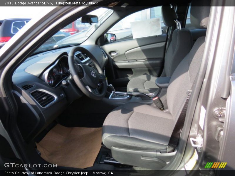 Tungsten Metallic / Black 2013 Dodge Avenger SE V6
