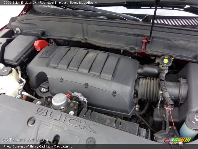  2009 Enclave CX Engine - 3.6 Liter GDI DOHC 24-Valve VVT V6