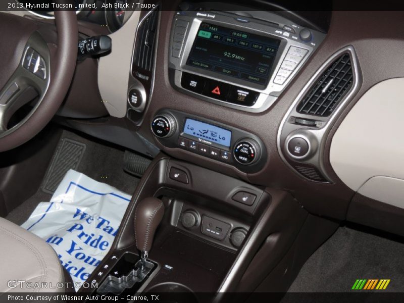 Ash Black / Taupe 2013 Hyundai Tucson Limited