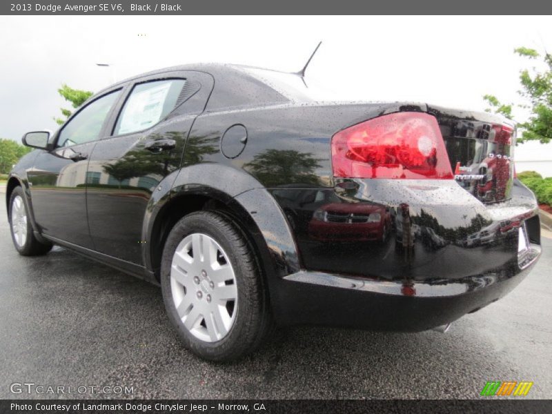 Black / Black 2013 Dodge Avenger SE V6