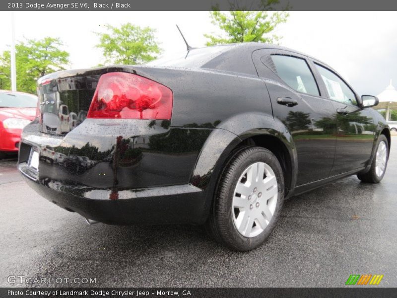 Black / Black 2013 Dodge Avenger SE V6