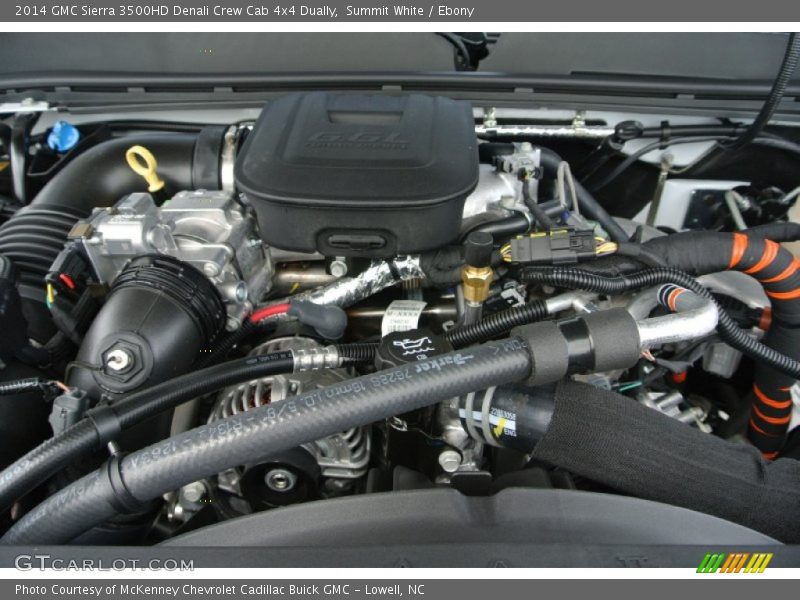  2014 Sierra 3500HD Denali Crew Cab 4x4 Dually Engine - 6.6 Liter B20 OHV 32-Valve VVT DuraMax Turbo-Diesel V8