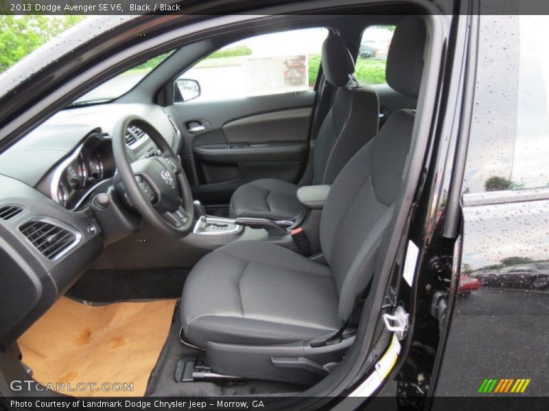 Black / Black 2013 Dodge Avenger SE V6