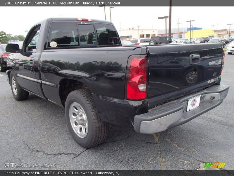 Black / Dark Charcoal 2005 Chevrolet Silverado 1500 Regular Cab