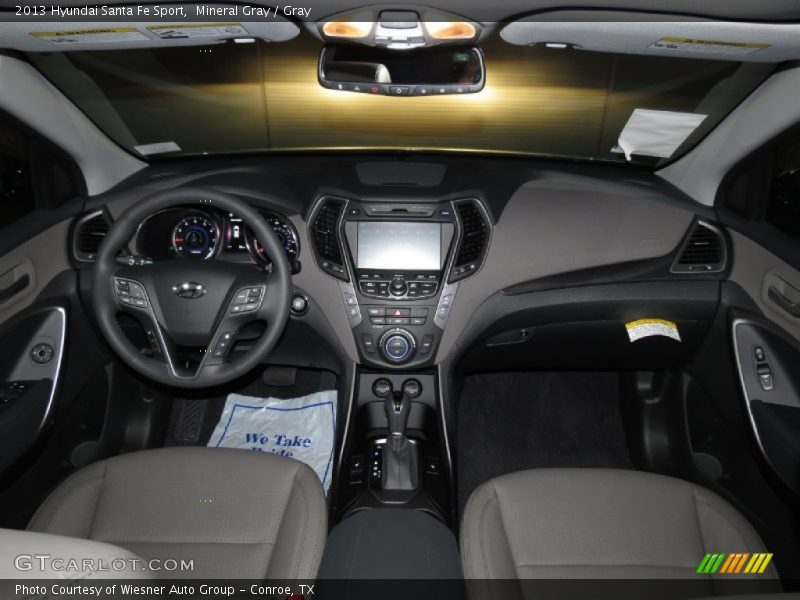 Mineral Gray / Gray 2013 Hyundai Santa Fe Sport
