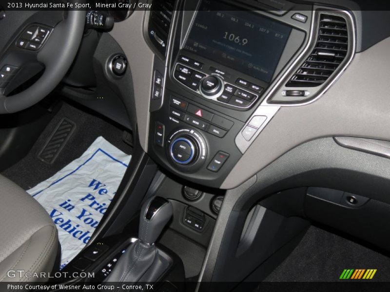 Mineral Gray / Gray 2013 Hyundai Santa Fe Sport