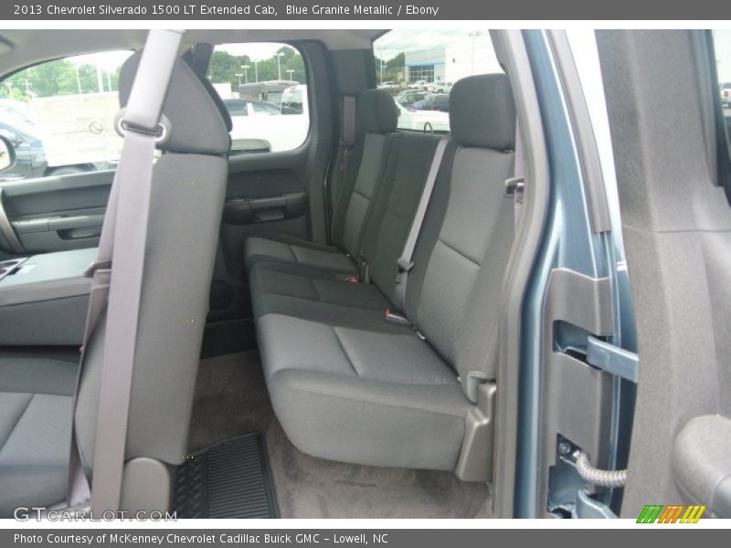 Blue Granite Metallic / Ebony 2013 Chevrolet Silverado 1500 LT Extended Cab