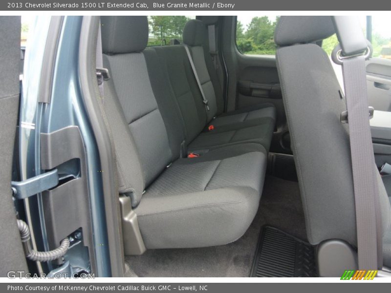 Blue Granite Metallic / Ebony 2013 Chevrolet Silverado 1500 LT Extended Cab