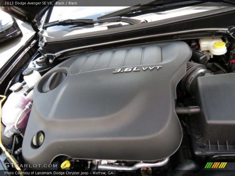 Black / Black 2013 Dodge Avenger SE V6