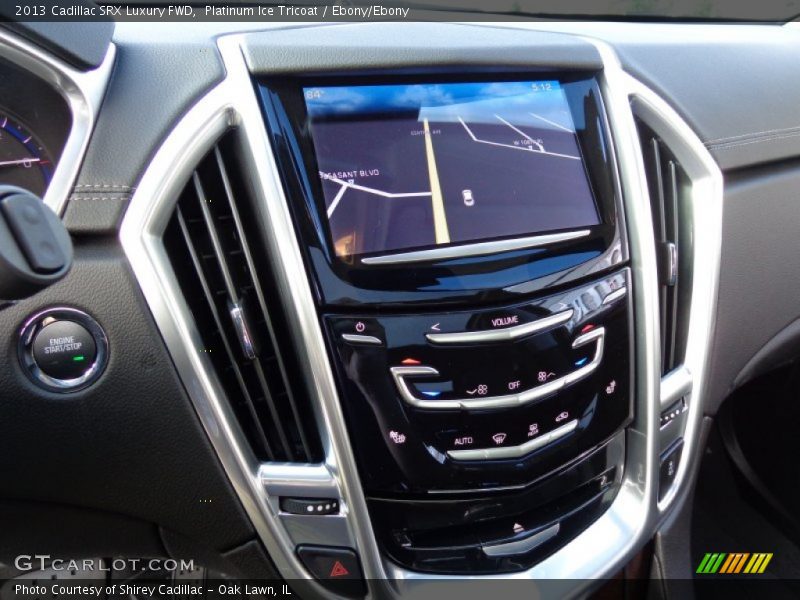 Platinum Ice Tricoat / Ebony/Ebony 2013 Cadillac SRX Luxury FWD