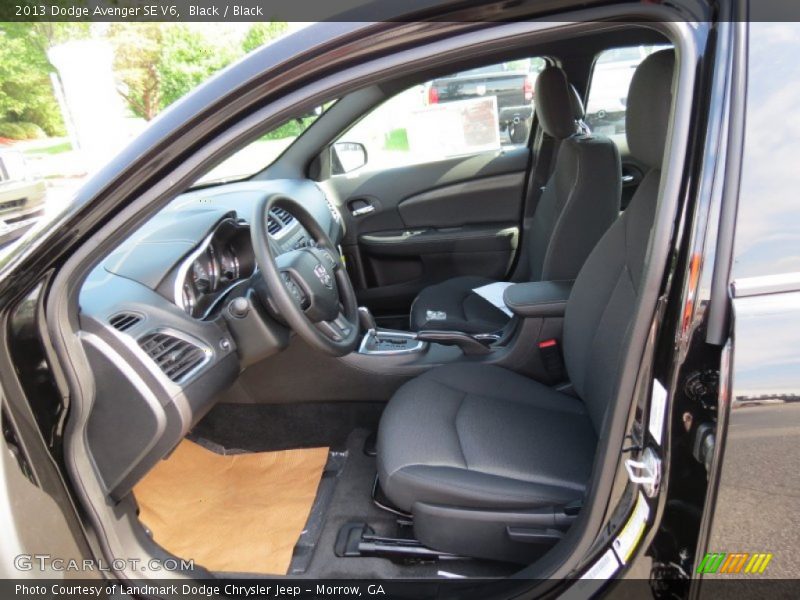 Black / Black 2013 Dodge Avenger SE V6