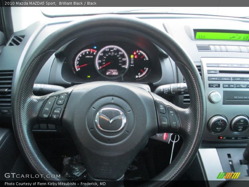 Brilliant Black / Black 2010 Mazda MAZDA5 Sport