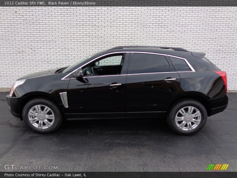 Black Raven / Ebony/Ebony 2013 Cadillac SRX FWD