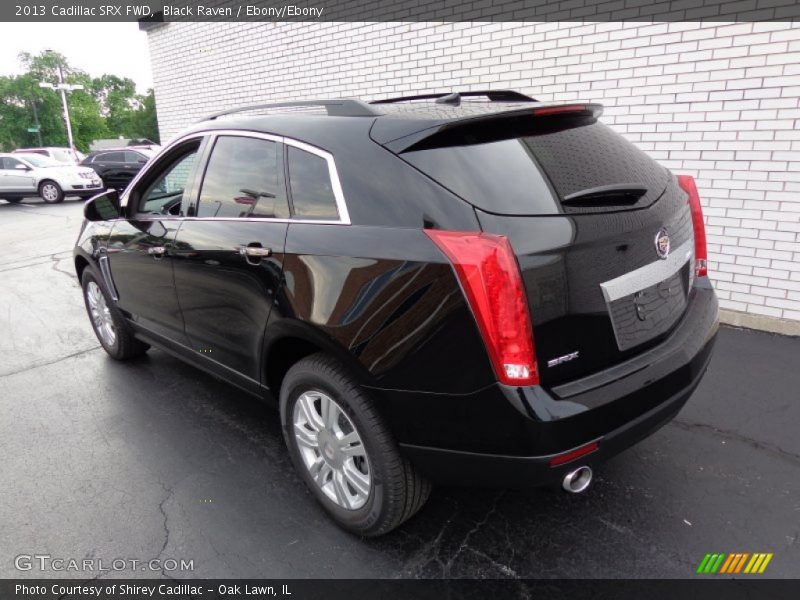 Black Raven / Ebony/Ebony 2013 Cadillac SRX FWD