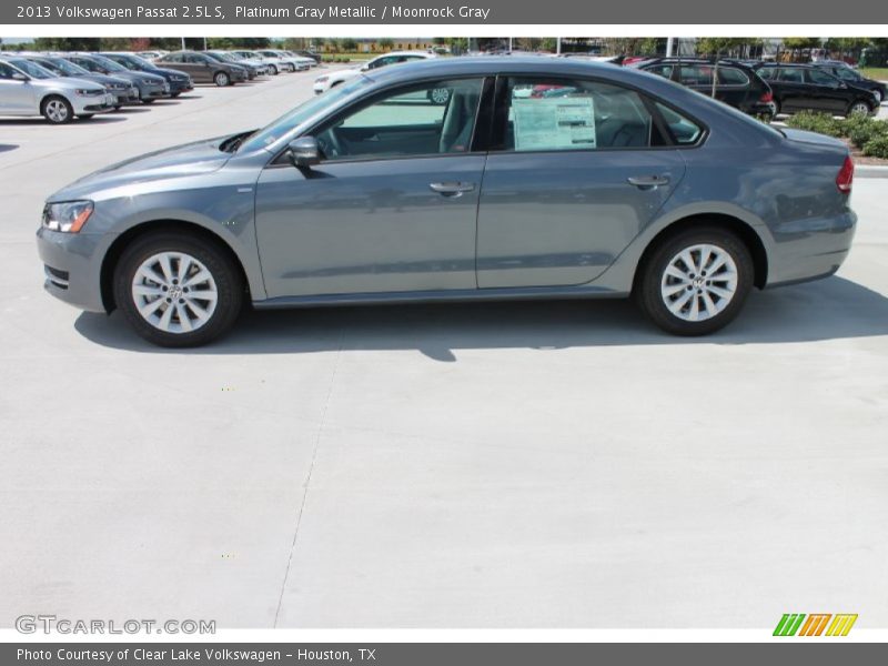 Platinum Gray Metallic / Moonrock Gray 2013 Volkswagen Passat 2.5L S