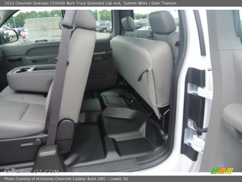 Summit White / Dark Titanium 2013 Chevrolet Silverado 2500HD Work Truck Extended Cab 4x4