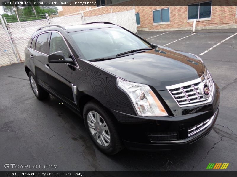 Black Raven / Ebony/Ebony 2013 Cadillac SRX FWD