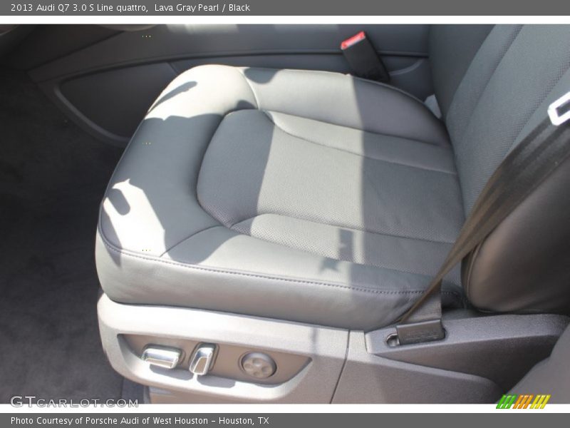 Lava Gray Pearl / Black 2013 Audi Q7 3.0 S Line quattro