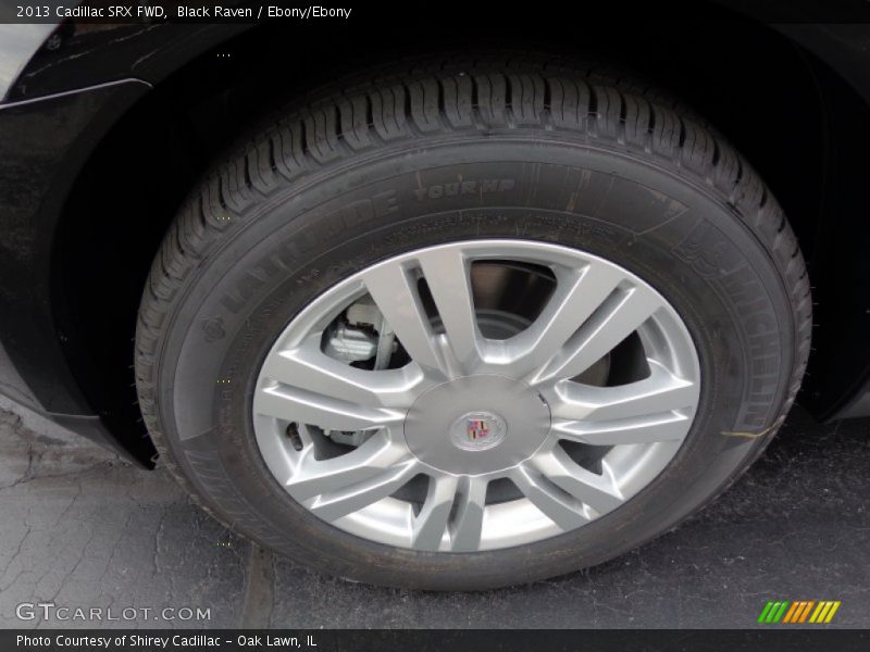 Black Raven / Ebony/Ebony 2013 Cadillac SRX FWD