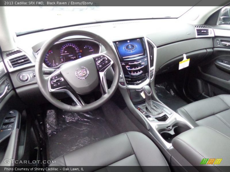 Black Raven / Ebony/Ebony 2013 Cadillac SRX FWD