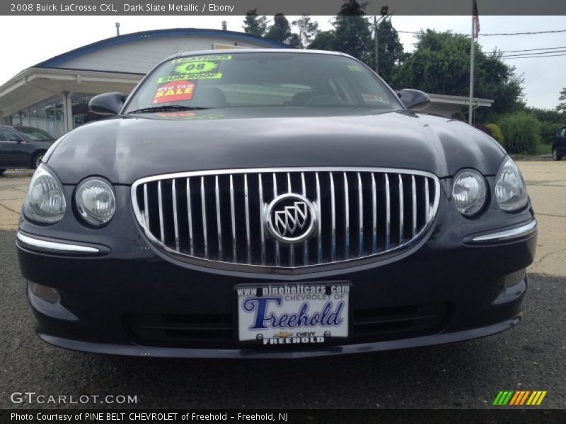 Dark Slate Metallic / Ebony 2008 Buick LaCrosse CXL