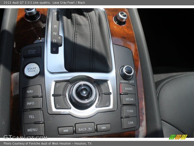Lava Gray Pearl / Black 2013 Audi Q7 3.0 S Line quattro