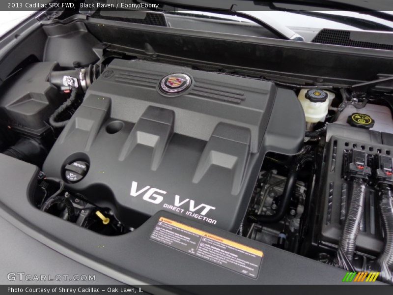 Black Raven / Ebony/Ebony 2013 Cadillac SRX FWD