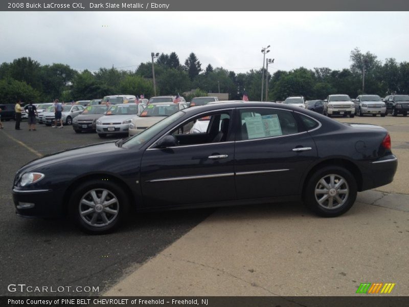 Dark Slate Metallic / Ebony 2008 Buick LaCrosse CXL