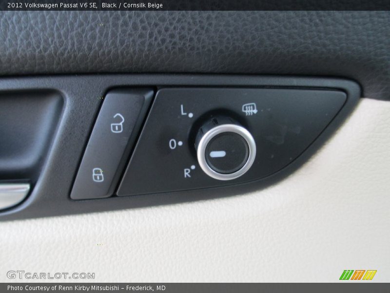Black / Cornsilk Beige 2012 Volkswagen Passat V6 SE