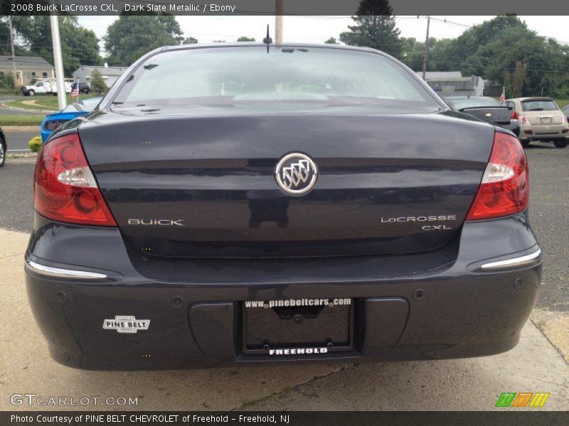 Dark Slate Metallic / Ebony 2008 Buick LaCrosse CXL