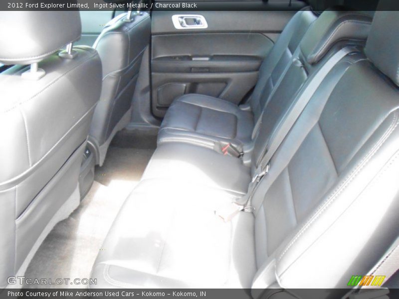Ingot Silver Metallic / Charcoal Black 2012 Ford Explorer Limited