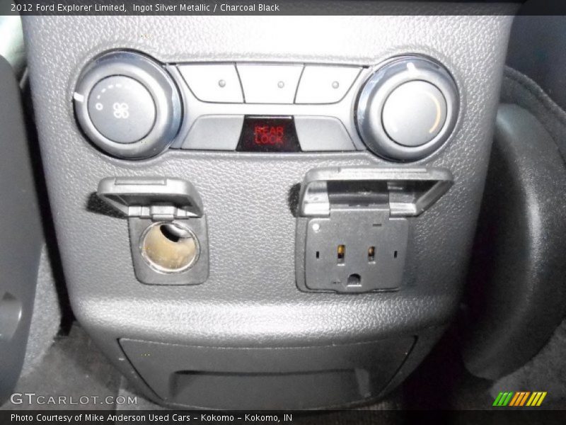 Ingot Silver Metallic / Charcoal Black 2012 Ford Explorer Limited