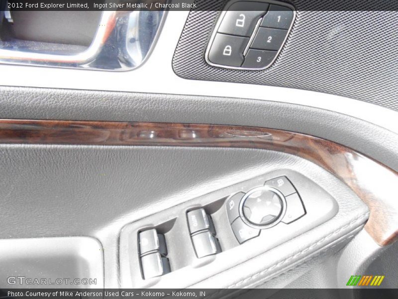 Ingot Silver Metallic / Charcoal Black 2012 Ford Explorer Limited