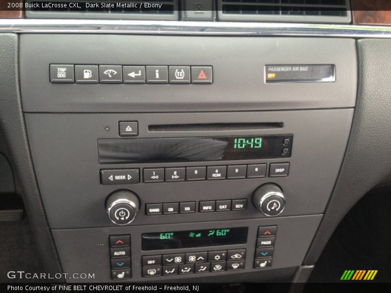 Dark Slate Metallic / Ebony 2008 Buick LaCrosse CXL